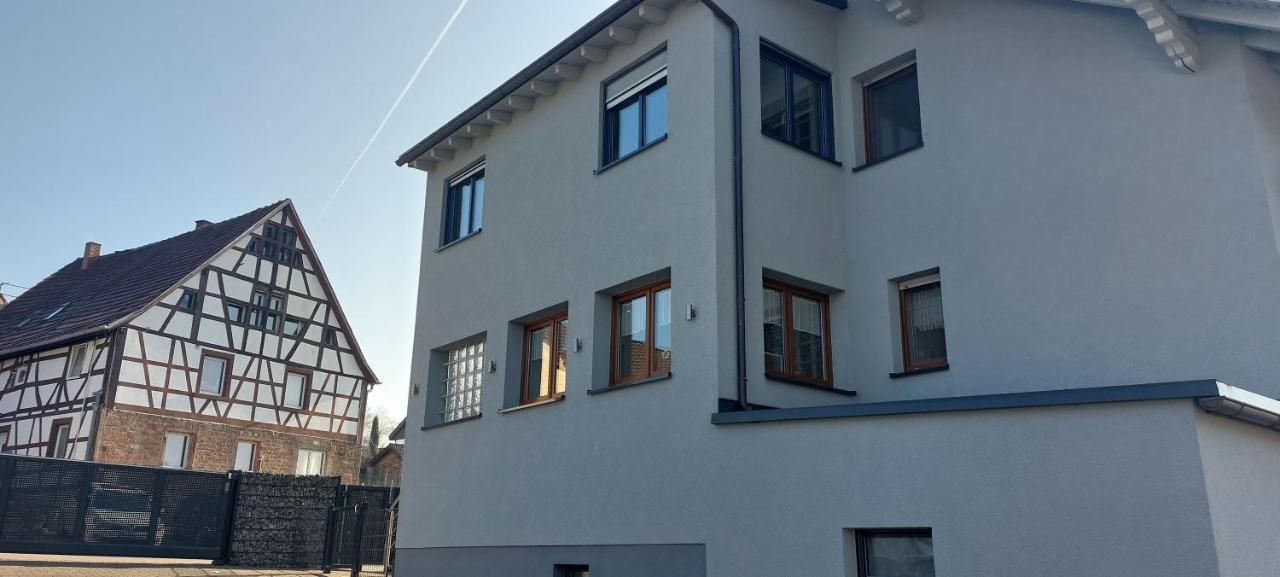 Grosse Tolle 4 Zimmer Ferienwohnung Im Herzen Des Odenwaldes Mörlenbach Exterior foto